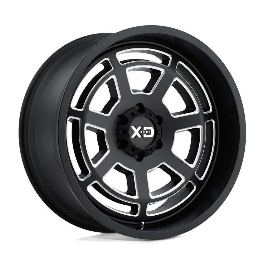 XD XD824 BONES Semi Gloss Black Milled wheel