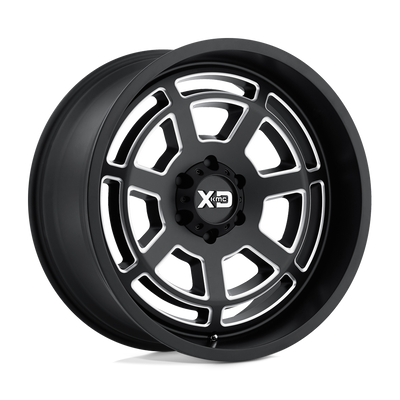 XD XD824 BONES Semi Gloss Black Milled wheel