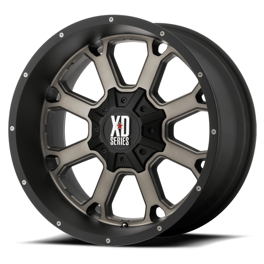 XD XD825 BUCK 25 Matte Black W/ Dark Tint wheel