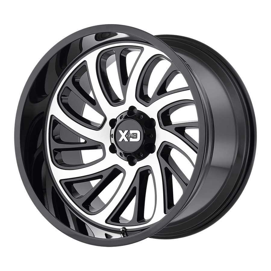 XD XD826 SURGE Gloss Black W/ Machined Face wheel