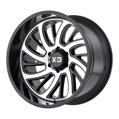 XD XD826 SURGE Gloss Black W/ Machined Face wheel