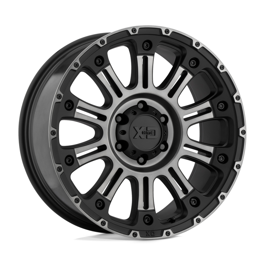 XD XD829 HOSS II Satin Black Mach W/ Gray Tint wheel