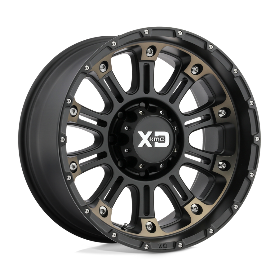 XD XD829 HOSS II Satin Black Mach W/ Dark Tint wheel