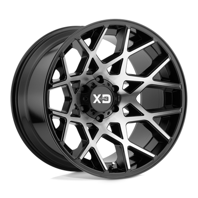 XD XD831 CHOPSTIX Gloss Black Machined wheel