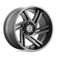 XD XD835 SWIPE Satin Gray Milled wheel
