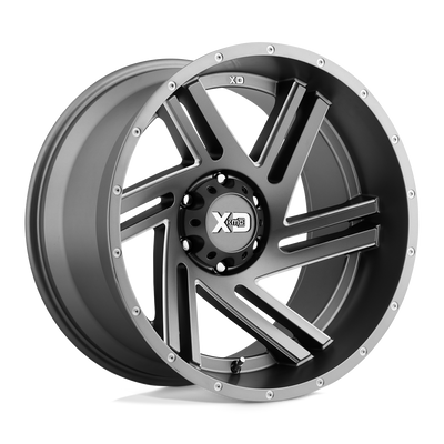 XD XD835 SWIPE Satin Gray Milled wheel