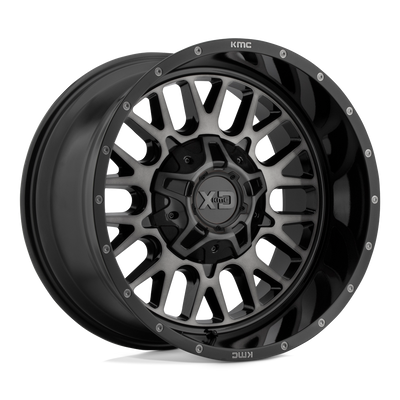 XD XD842 SNARE Gloss Black W/ Gray Tint wheel