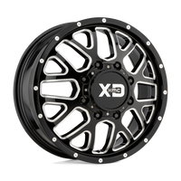 XD XD843 GRENADE DUALLY Gloss Black Milled wheel