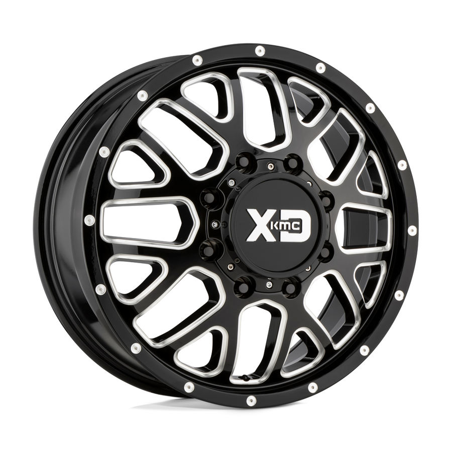 XD XD843 GRENADE DUALLY Gloss Black Milled wheel