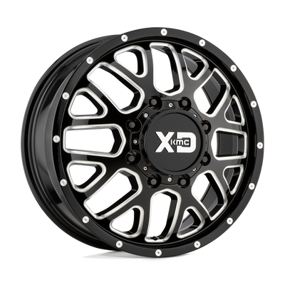 XD XD843 GRENADE DUALLY Gloss Black Milled wheel