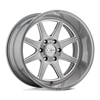 XD XD844 PIKE Titanium Brushed Milled wheel