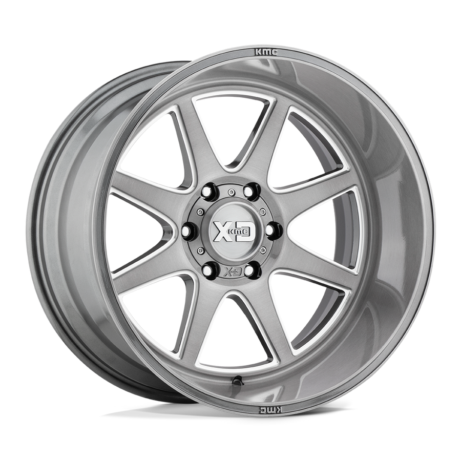 XD XD844 PIKE Titanium Brushed Milled wheel
