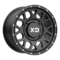 XD Powersports XS135 GRENADE UTV Satin Black wheel