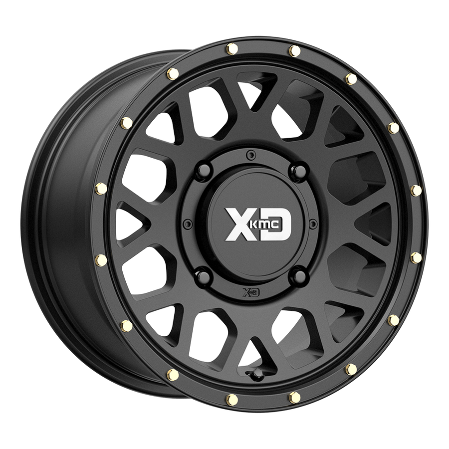 XD Powersports XS135 GRENADE UTV Satin Black wheel