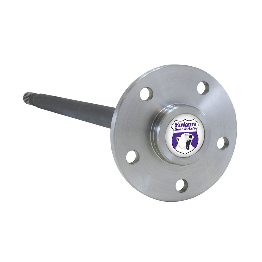 Yukon Gear & Axle 1541H Alloy Right Hand Rear Axle For '99 And Newer Model 35 M35 Bolt-In Includes Flange + Studs 99-04 Wj Right Hand 30.25 Inch 27 Spline 5 X 5 Inch Pattern Yukon Gear