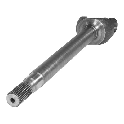 Yukon Gear & Axle Chromoly Inner Front Axle For Dana 30 Diff 27 Spline Left Hand 19.3 Long D30 JL 27 Spline Left Hand Inner Axle 19.3 Inch 4340 1350 Series 7166 Joint Yukon Gear
