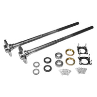 Yukon Gear & Axle Chromoly Rear Axle Kit For Dana 44 Jeep JK Rubicon 32 Spline D44JK Rub Rear Axle Kit 32 Spline Incl. 2 Shafts Bearing/ Seal Kits Bearing Retainers ABS Rings & Studs Yukon Gear