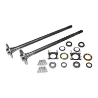 Yukon Gear & Axle Chromoly Rear Axle Kit For Dana 44 Wide Track 32 Spline 33.1 Long D44 Jt Non Rubicon Wide Track (Drf) 4340 Rear Axle Kit 33.1 Inch Right Hand & Left Hand W/ Bearings Yukon Gear