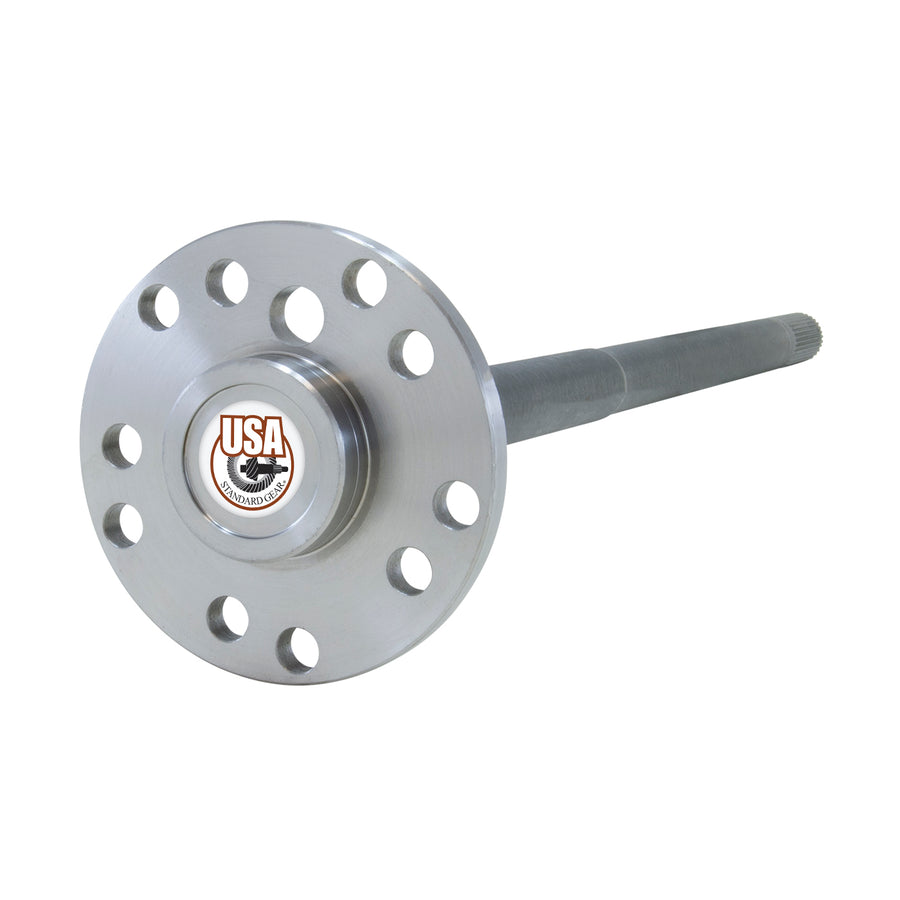 Yukon Gear & Axle Chromoly Rear Axle For Dana 44 Differential 35 Spline 31.75 Cut To Fit D44 35 Spline 4140(22 Inch -31.75 Inch Cut To Length) Triple Drilled Rear Axle Yukon Gear