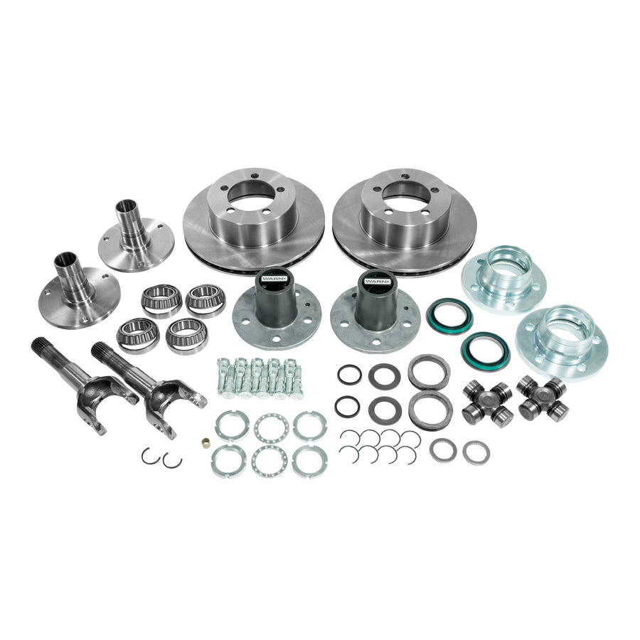 Yukon Gear & Axle Spin Free Locking Hub Conversion Kit Dana 30/44 Tj Xj Yj 27 Spline 5 X 4.5 D30+D44 Tj Xj Yj 27 Spline 5x 4.5 Inch Spin Free Hub Kit (Not ABS) Yukon Gear