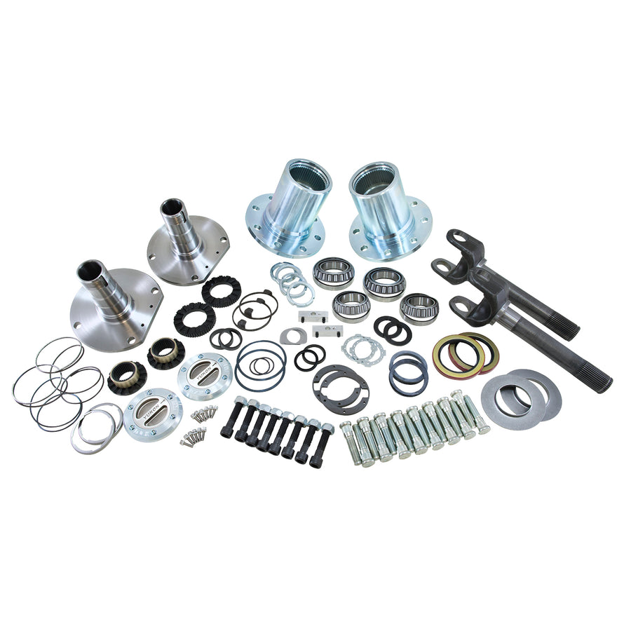 Yukon Gear & Axle Spin Free Locking Hub Conversion Kit Dana 30/44 Tj Xj Yj 30 Spline 5 X 5.5 D30+D44 Tj Xj Yj 30 Spline 5x 5.5 Inch pattrn Spin Free Kit Yukon Gear