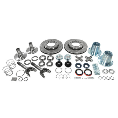 Yukon Gear & Axle Spin Free Kit For Jeep '07-'18 Jeep Wrangler JK 2007-2017 Jeep JK Spin Free Kit 5x5.5 Inch Pattern 7166 U-Joint Yukon Gear