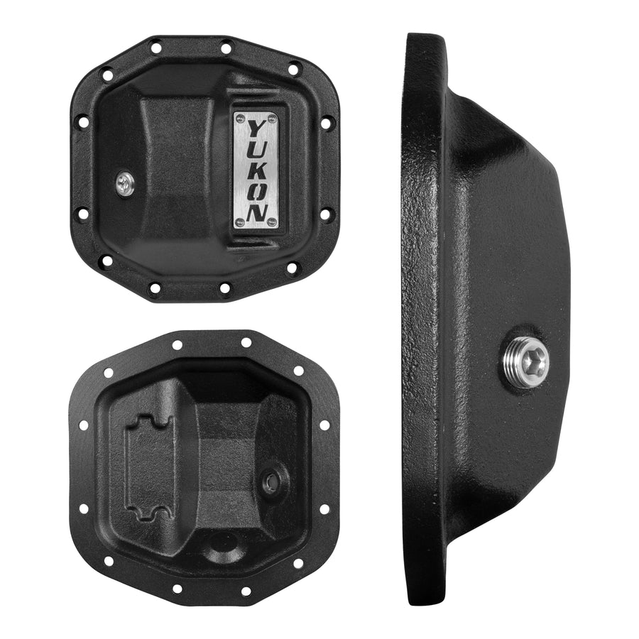 Yukon Gear & Axle Stage 4 Jeep JL Re-Gear Kit W/Covers Fr & Rr Dana 30/44 4.88 Ratio JL Non-Rubicon M220 Rear/ M186 Front Stage 4 Gear Kit Package 4.88 F&R Cover & 4340 F&R Axle Kits Yukon Gear