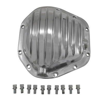 Yukon Gear & Axle Polished Aluminum Replacement Cover For Dana 60 D60 Std Rotation (Not Rev Rotation) Polished Aluminum Cover Yukon Gear