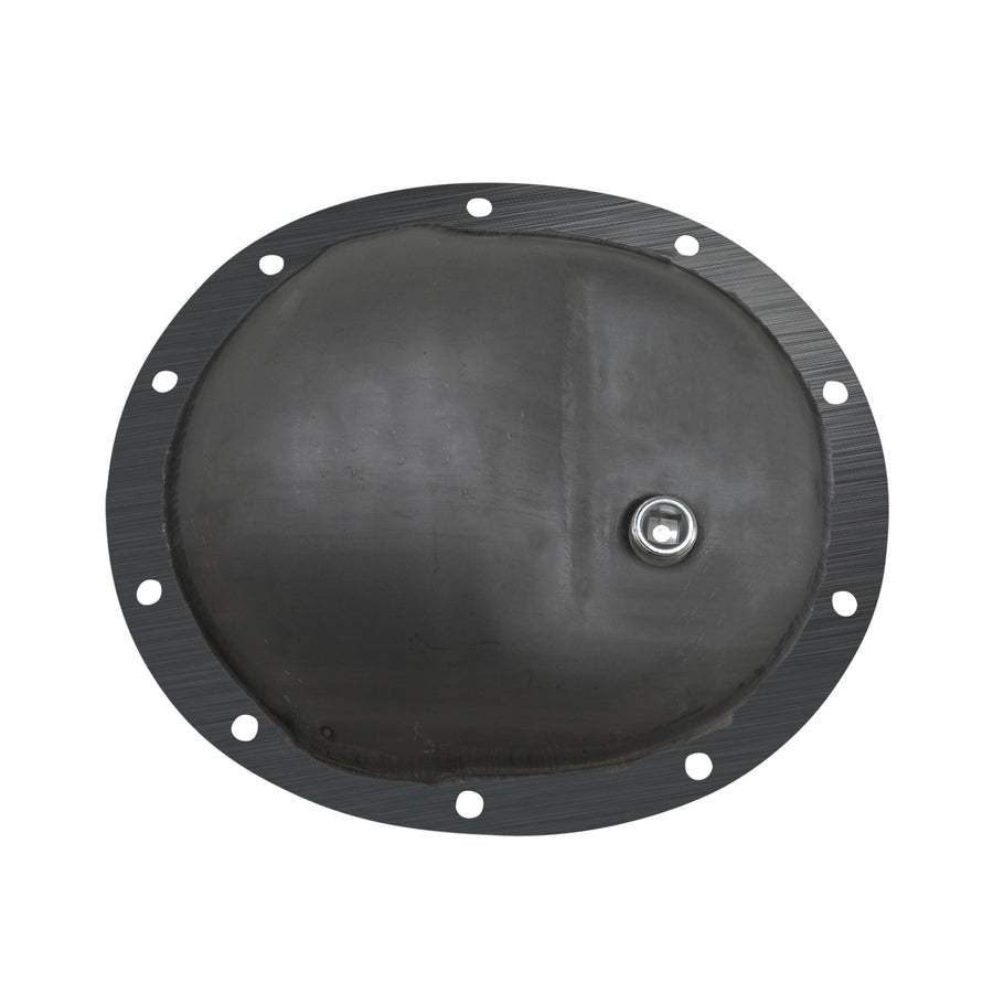 Yukon Gear & Axle Steel Cover For Amc Model 35 W/ Metal Fill Plug M35 Rear Differential Cover With Threaded Metal Fill Plug Yukon Gear