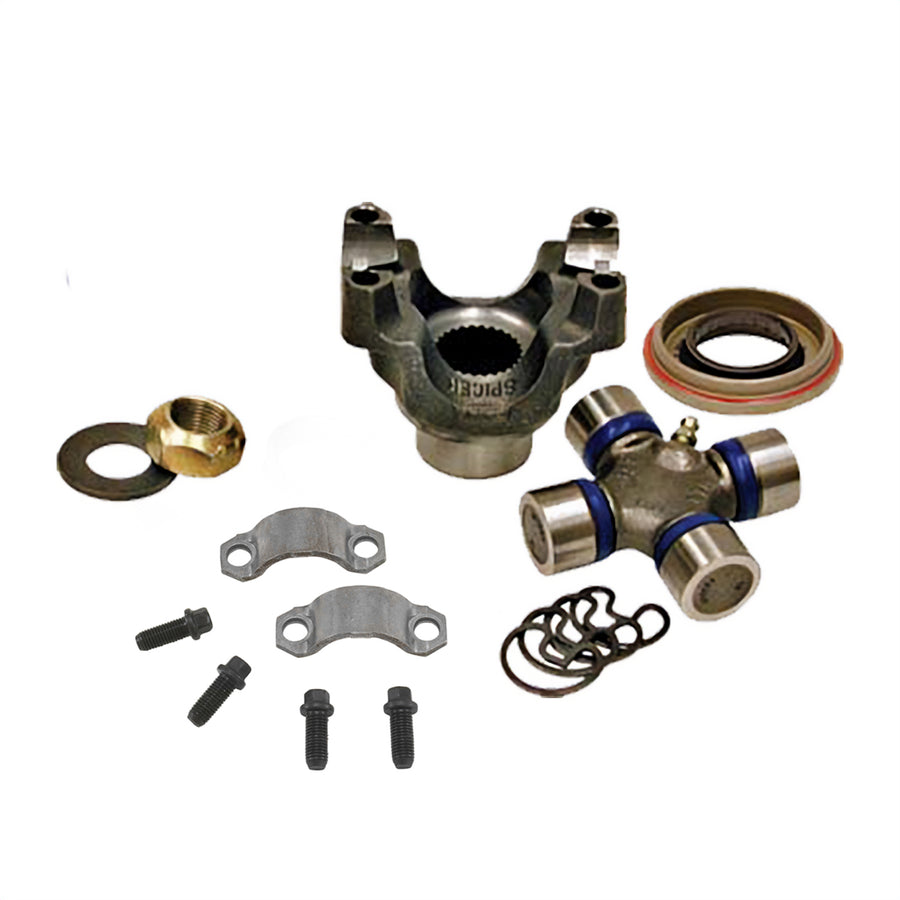 Yukon Gear & Axle Replacement Trail Repair Kit Dana 30 And 44 W/1350 U-Joint And Straps D30 & D44 1350 (Strap) W/5-178X Trail Repair Kit Yoke Yukon Gear