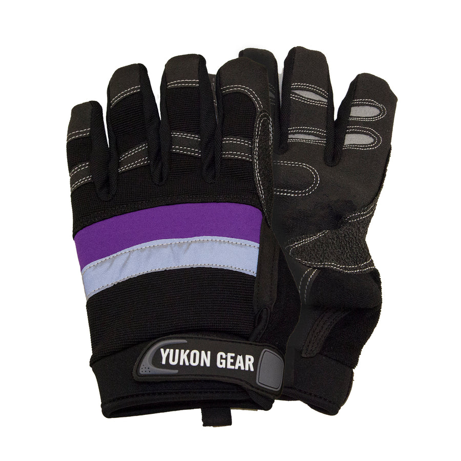 Yukon Gear & Axle Recovery Gloves With Textured Rubber Palms And Fingers And Nylon Upper Recovery Gear Gloves Yukon Gear