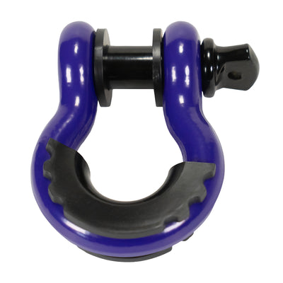 Yukon Gear & Axle D-Ring Shackle 3/4 Inch Diameter 9 500 Lb Rating Recovery Gear 3/4 Inch D-Ring Shackle W/ Pin Black 4.75T Yukon Gear