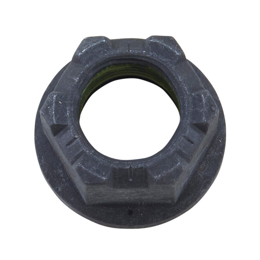Yukon Gear & Axle Chrylser Fine Spline Pinion Nut For Chrylser 7.25 Inch 8 Inch 8.25 Inch 8.75 Inch And 9.25 Inch 7.25 8.0IFS 8.25 9.25(8.75 Fine Spline)Flanged Locking Pin Nut Chy Yukon Gear