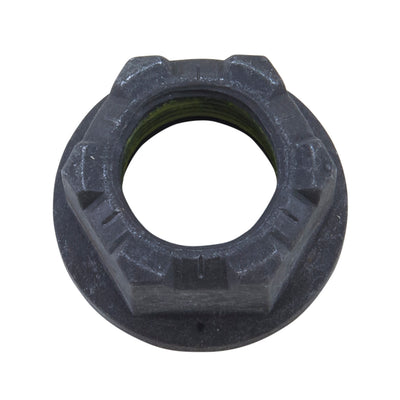 Yukon Gear & Axle Chrylser Fine Spline Pinion Nut For Chrylser 7.25 Inch 8 Inch 8.25 Inch 8.75 Inch And 9.25 Inch 7.25 8.0IFS 8.25 9.25(8.75 Fine Spline)Flanged Locking Pin Nut Chy Yukon Gear