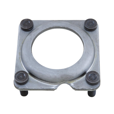 Yukon Gear & Axle Axle Bearing Retainer Plate For Super 35 Rear. M35 & D44 Super Axle Bearing Retainer Plate 3 Inch x2-7/8 Inch bolt Pattern 3/8 Inch holes 99-04 Wj Grand Cherokee Yukon Gear