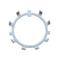 Yukon Gear & Axle Spindle Nut Retainer 2.030 Inch I.D. 8 Bent Over Tabs. 2.030 Inch Id Bent Tab Retainer 8 Bent Over Tabs D50/ D60 Replaces 33733 Yukon Gear