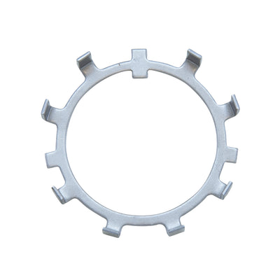 Yukon Gear & Axle Spindle Nut Retainer 2.030 Inch I.D. 8 Bent Over Tabs. 2.030 Inch Id Bent Tab Retainer 8 Bent Over Tabs D50/ D60 Replaces 33733 Yukon Gear