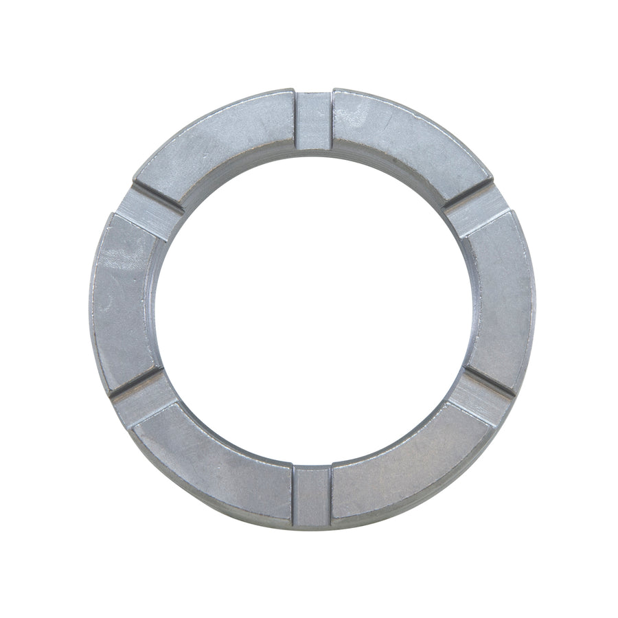 Yukon Gear & Axle Spindle Nut For Dana 60 & 70 1.940 Inch I.D. With Plastic Ring 1.940 Inch Id Spindle Nut W/ Plastic Ring Replaces 39695 Yukon Gear