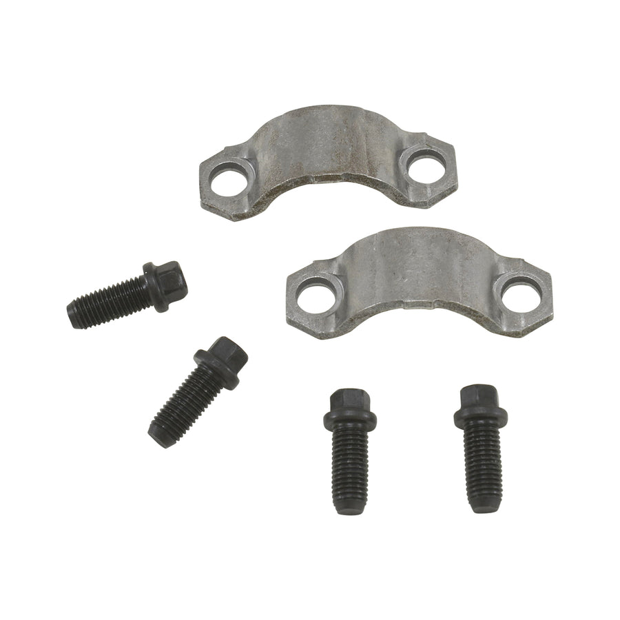 Yukon Gear & Axle Dana 60 Dana 70 1350 1410 10.25 Inch And 9.5 Inch U-Joint Strap Kit U/Joint Strap Kit 10.25 Inch 9.5 Inch D60 D70 D80 1350& 1410 (2 Straps+4bolts) Yukon Gear