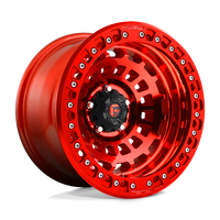 Fuel 1PC D100 ZEPHYR BEADLOCK Candy Red wheel