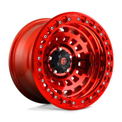Fuel 1PC D100 ZEPHYR BEADLOCK Candy Red wheel