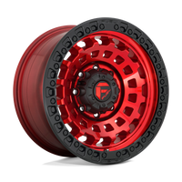 Fuel 1PC D632 ZEPHYR Candy Red Black Bead Ring wheel