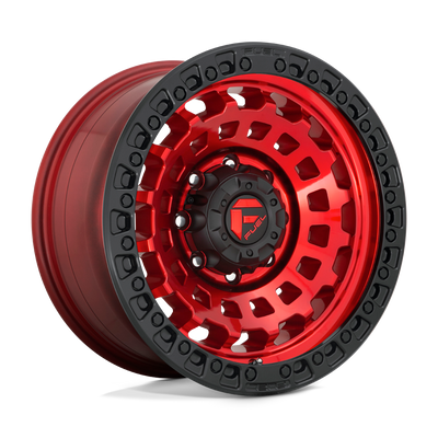 Fuel 1PC D632 ZEPHYR Candy Red Black Bead Ring wheel