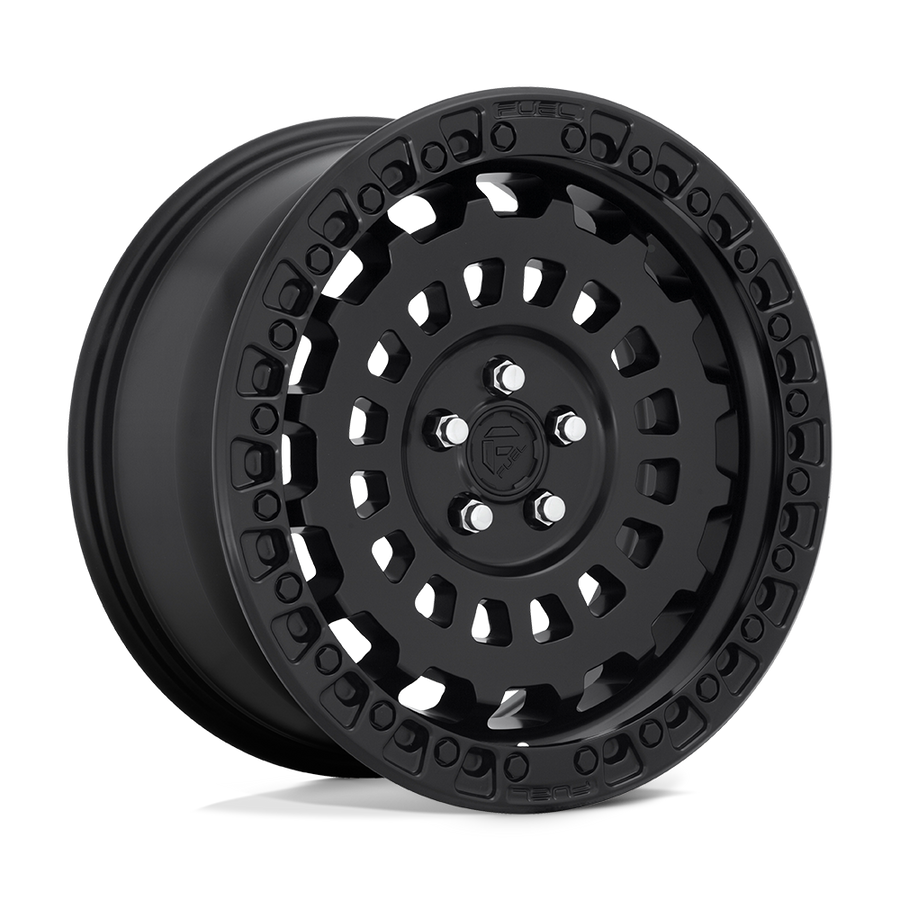 Fuel 1PC D633 ZEPHYR Silver / Machined Face wheel
