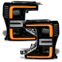2020-2022 Ford F-250/350 Super Duty ORACLE Dynamic ColorSHIFT Headlight DRL Upgrade Kit w/Switchback Turn Signals