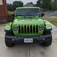 Pre-Runner Style LED Grill Light Kit for Jeep Wrangler JL