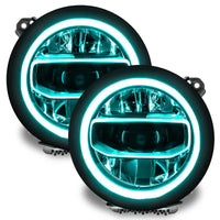 Jeep Gladiator JT ColorSHIFT RGB+W Headlight DRL Upgrade Kit