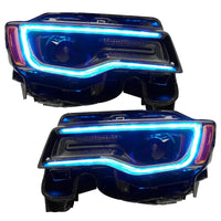 2014-2021 Jeep Grand Cherokee Dynamic ColorSHIFT Headlight DRL Upgrade Kit