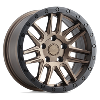Black Rhino Hard Alloys ARCHES Bronze W/ Black Ring wheel