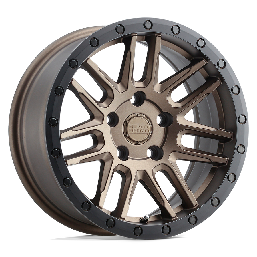 Black Rhino Hard Alloys ARCHES Bronze W/ Black Ring wheel